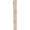 Ekena Millwork Merced Traditional Smooth Bracket, Douglas Fir, 3 1/2"W x 22"D x 34"H BKT04X22X34MRC01SDF - alternate 3